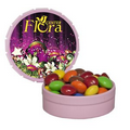 Pink Snap-Top Mint Tin with Chocolate Littles - Breast Cancer Awareness